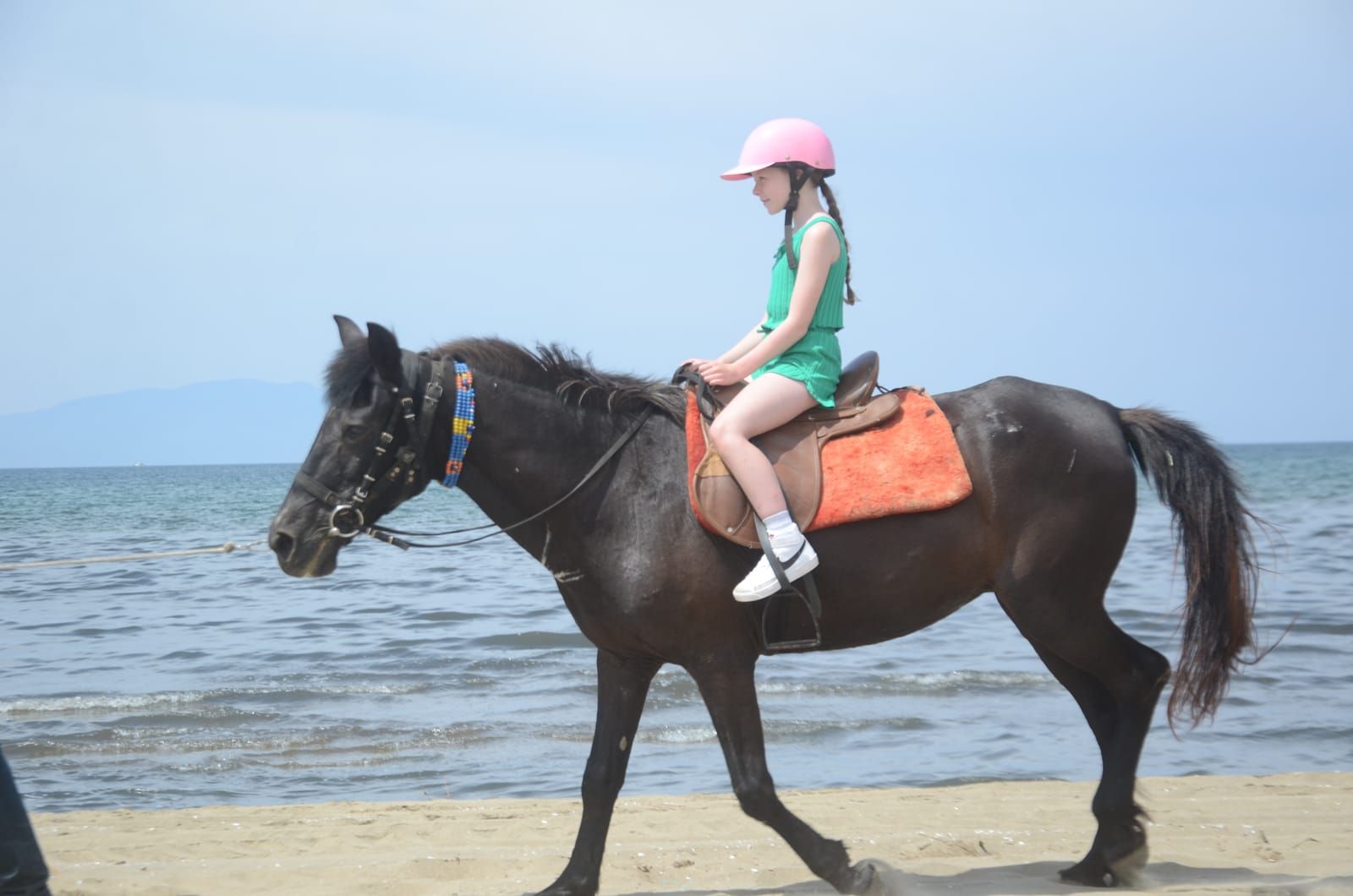 Horse riding on Pamucak beach 2