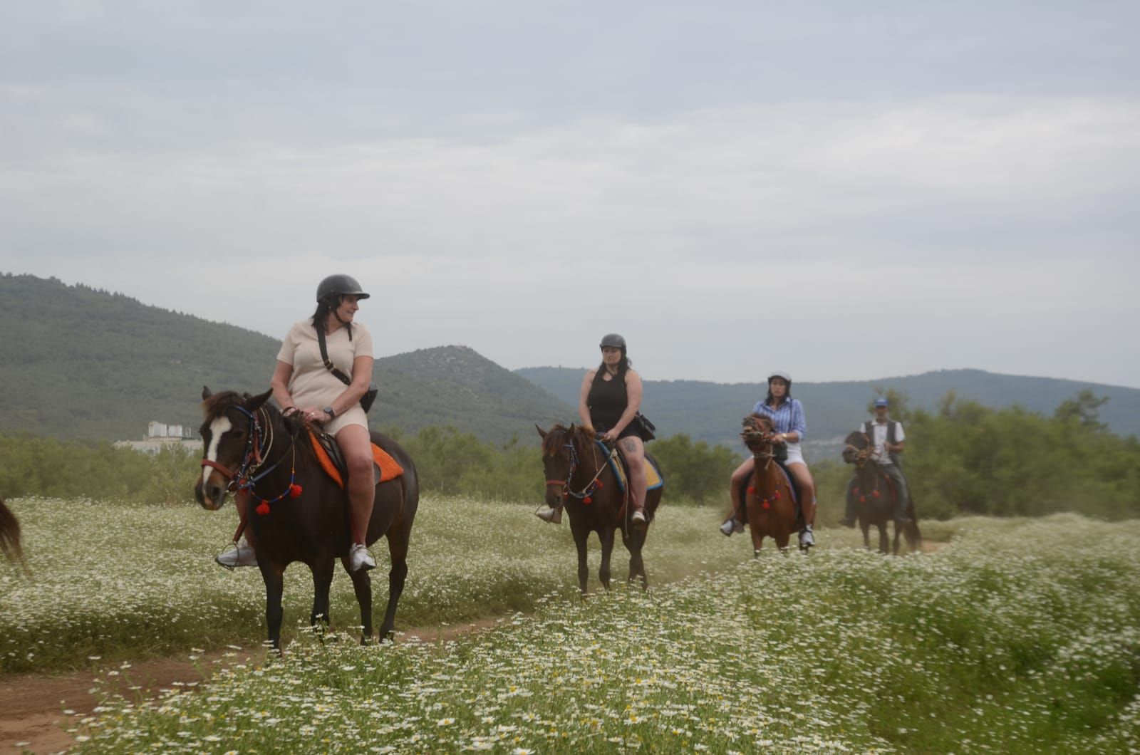 Horse riding on Pamucak beach